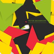 Vector background abstract polygon triangles N17