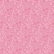 Seamless abstract hand-drawn curly pattern with waves and swirls N7