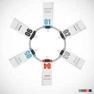 Infographic Templates for Business Vector Illustration N2102