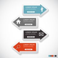 Infographic Templates for Business Vector Illustration N2105