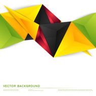 Vector background abstract polygon triangles N20
