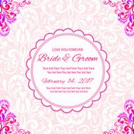Flower Invitation card N11