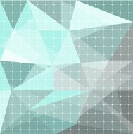 low poly blue and gray background