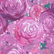 Seamless floral background N265