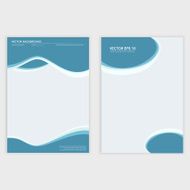 Vector abstract blue background N7