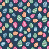 Beautiful pattern for Happy Easter celebration