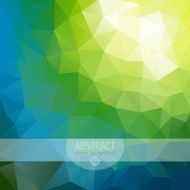 Abstract triangle pattern N7