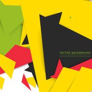 Vector background abstract polygon triangles N25