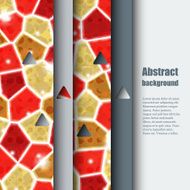 Brochure template with abstract background N38