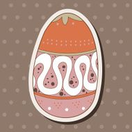 easter painting egg theme elements vector eps N125