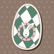 easter painting egg theme elements vector eps N128