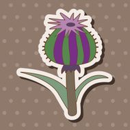 flower theme elements vector eps N168