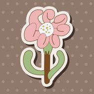 flower theme elements vector eps N169