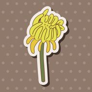 flower theme elements vector eps N173