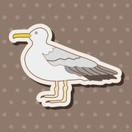 bird cartoon theme elements vector eps N127