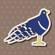 bird cartoon theme elements vector eps N128