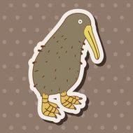bird cartoon theme elements vector eps N129