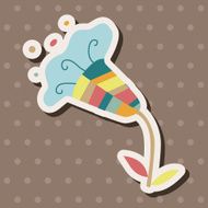 flower theme elements vector eps N198
