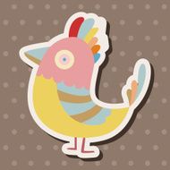 bird cartoon theme elements vector eps N138