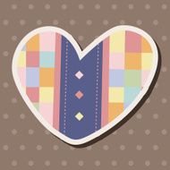 love heart cartoon elements vector eps N63