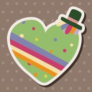 love heart cartoon elements vector eps N64
