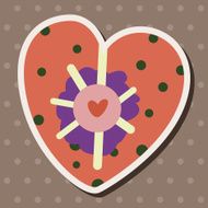 love heart cartoon elements vector eps N73