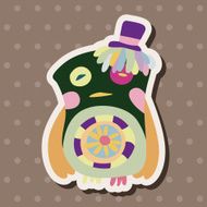 owl cartoon theme elements vector eps N52