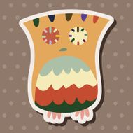 owl cartoon theme elements vector eps N55