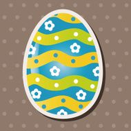 easter painting egg theme elements vector eps N133