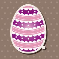 easter painting egg theme elements vector eps N137
