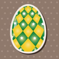 easter painting egg theme elements vector eps N140