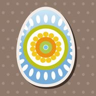 easter painting egg theme elements vector eps N141
