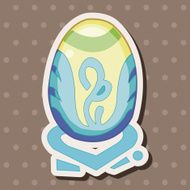 easter painting egg theme elements vector eps N146