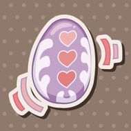 easter painting egg theme elements vector eps N149