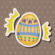 easter painting egg theme elements vector eps N152