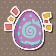 easter painting egg theme elements vector eps N153