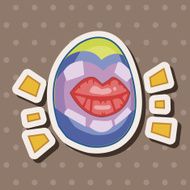 easter painting egg theme elements vector eps N154