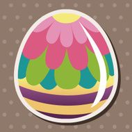 easter painting egg theme elements vector eps N157
