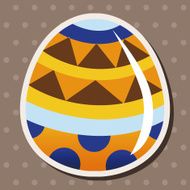 easter painting egg theme elements vector eps N158