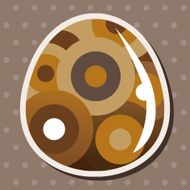 easter painting egg theme elements vector eps N159