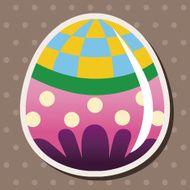 easter painting egg theme elements vector eps N161