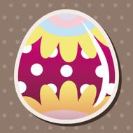 easter painting egg theme elements vector eps N166