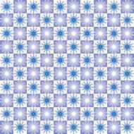 Winter abstract geometric seamless pattern