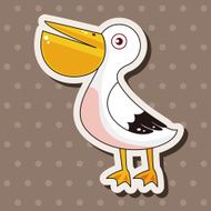 bird cartoon theme elements vector eps N145
