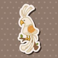 bird cartoon theme elements vector eps N149