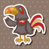 bird cartoon theme elements vector eps N150