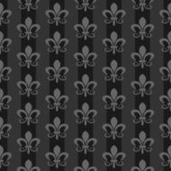 Retro Wallpaper Design Template Black 2