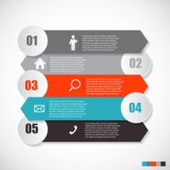 Infographic Templates for Business Vector Illustration N2114