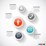 Infographic Templates for Business Vector Illustration N2118