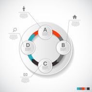 Infographic Templates for Business Vector Illustration N2122